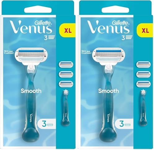 Alternative view of Venus Smooth Kadın Tıraş Makinesi ve 3 Adet Yedek Tıraş Bıçağı 2li paket