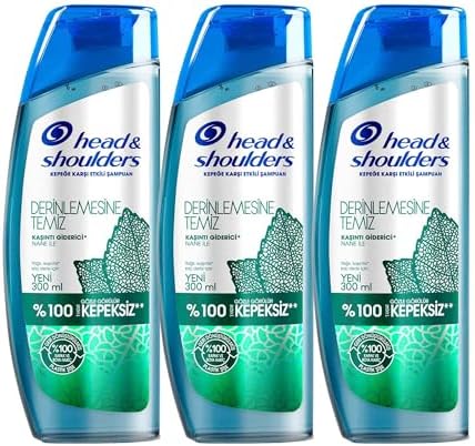 Alternative view of & Shoulders Derinlemesine Temizlik Şampuan Kaşıntı Giderici Nane 300 ml 3lü paket