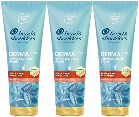 Alternative view of &Shoulders DermaXPRO Scalp & Hair Revitaliser Dökülme Karşıtı Saç ve Saç Derisi Bakım Kremi Kafein ve Seramid ile 220ml 3lü paket