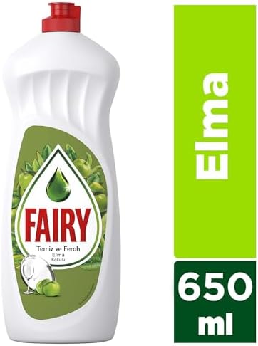 Alternative view of Temiz & Ferah Sıvı Bulaşık Deterjanı 650 ml Elma Kokulu 3lü paket