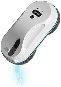 Torima S9 Beyaz Su Püskürtmeli Uzaktan Kumandalı Cam Pencere Temizleme Robotu