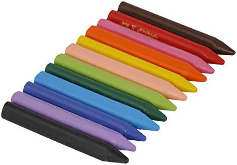 Alternative view of BIC Plastidecor Elleri Kirletmeyen Üçgen Pastel Boya, 12'Li Kutu, Elleri Boyamaz, 30 Aydan Büyük Çocuklar İçin İdeal 3lü paket