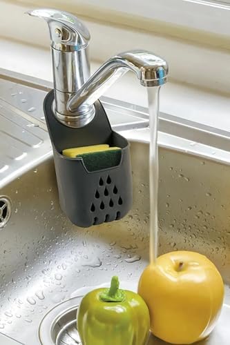 Alternative view of Pratik Asılabilir Mutfak Banyo Silikon Bulaşık Süngerlik Evye Üstü Askılı Düzenleyici Süngerlik