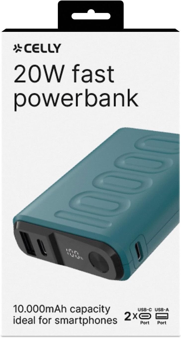 Alternative view of Powerbank PD 20W 10.000 mAh,İki bağlantı noktası: USB-C ve USB-A,Kompakt ve Hafif Tasarım