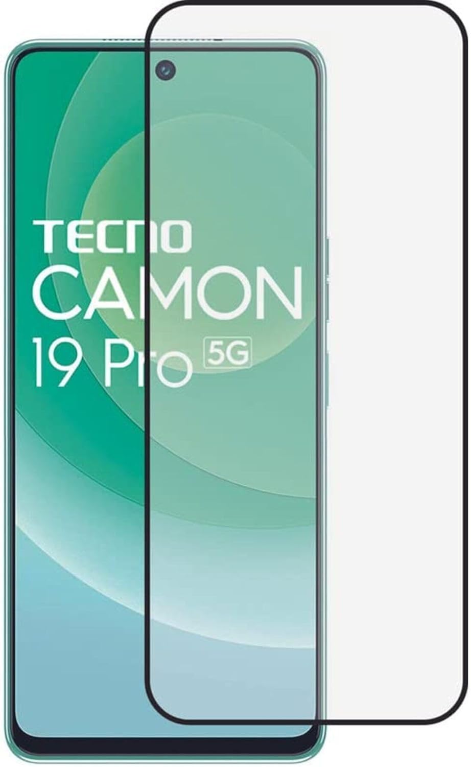 - Camon 19 ve 19 Pro Ekran Koruyucu | Şeffaf Esnek Cam ile Tam Kapsama | Kırılmaz Seramik Yapı | Uzun Ömürlü Yüzey Koruması