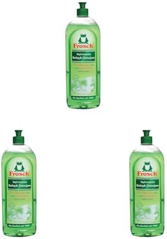 Frosch Yeşil Limonlu Bulaşık Deterjanı (1 x 750 mL) 3lü paket