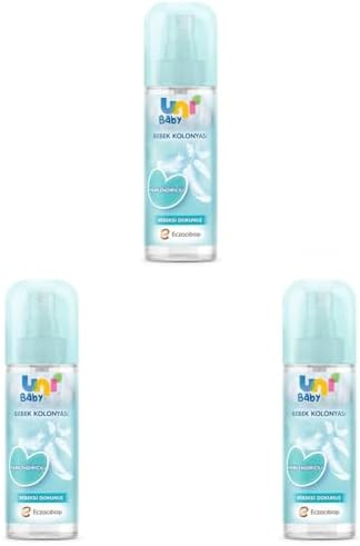 Uni Baby Bebek Kolonyası 150 ml Bebeksi Kokular 3lü paket