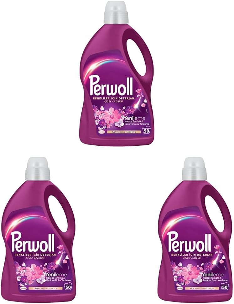 Çiçek Cazibesi Renkli 2,75L 3lü paket