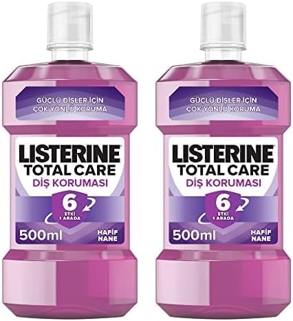 Alternative view of total care diş korumasi ağız bakım suyu 500 ml 2li paket