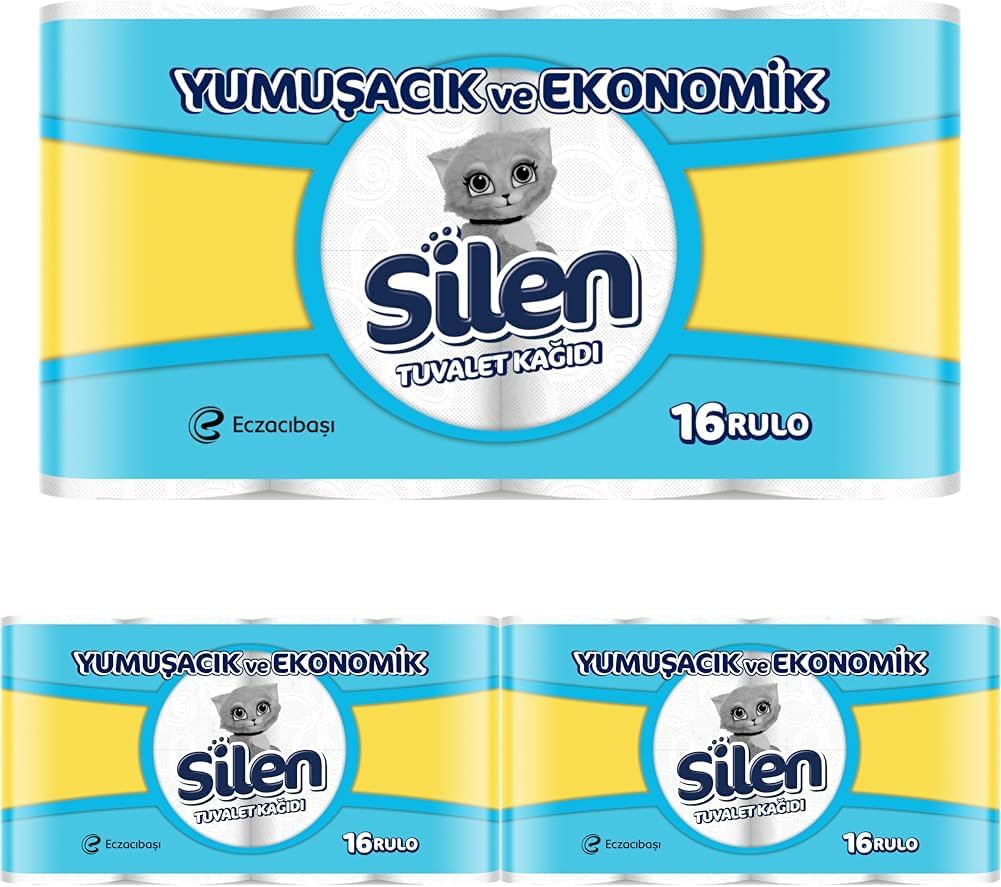 Silen Tuvalet Kağıdı 16'lı 3lü paket