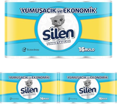 Alternative view of Silen Tuvalet Kağıdı 16'lı 3lü paket