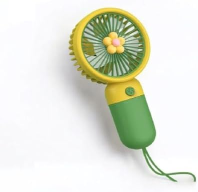 Şarjlı El Fanı Taşınabilir Mini Usb Fan Portatif Vantilatör Yeşil