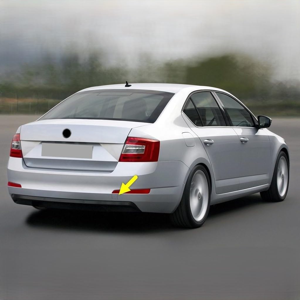 Arka Tampon Çeki Demiri Kapağı 5E5807441 Octavia Sedan ile uyumlu 2013-2017