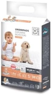 M-Pets Underpads Köpek Çiş Eğitim Pedi 60X60 cm 10Pcs