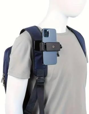 Alternative view of Klipsli Telefon ve Aksiyon Kamera Tutucu ve Askı Gezi Seyahat ve Sürüşlerde Kullanmak için Klipsli Kayıt Aparatı Cep Telefonu Tutucu (Tüm modeller İle Uyumlu) BS-90X