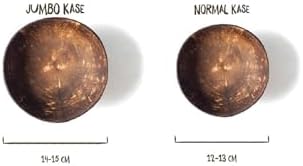Alternative view of Kuru Yeşil Hindistan Cevizi Kasesi - El Yapımı Coconut Bowl - Atıştırmalık, Sos ve Çerez Kasesi