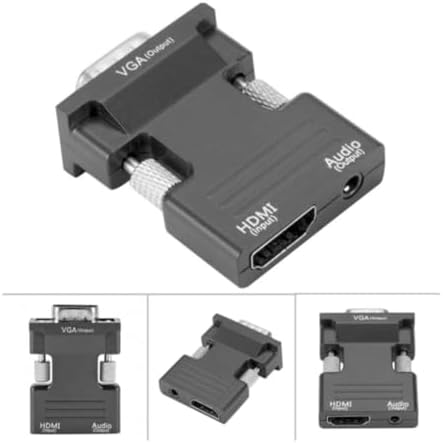 Alternative view of Ses Destekli HDMI To VGA Dönüştürücü Adaptör