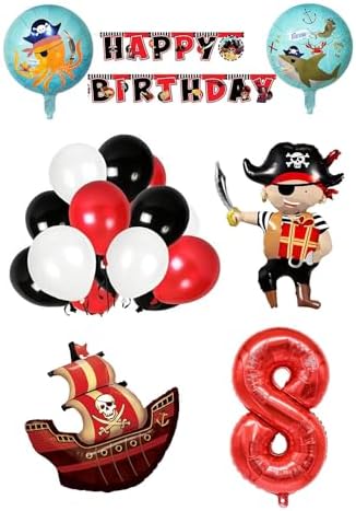 8 Yaş Temalı Doğum Günü Parti Kutlama Seti