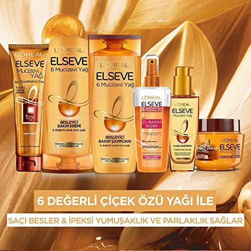 Alternative view of Elseve Mucizevi Yağ Saç Güzelleştirici Krem (150 ml) - Her Saç Tipi İçin 3lü paket