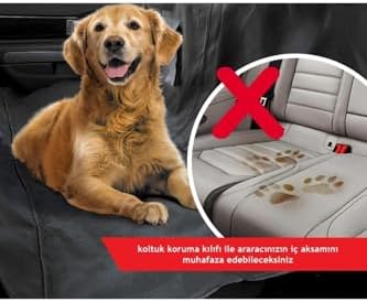 Ankawood Araç Içi Sıvı-Su Geçirmez, Kedi Köpek Evcil Hayvan Koltuk Örtüsü,Şilte
