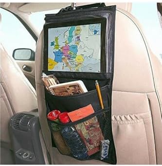 Alternative view of Ankawood Araç Tablet Tutucu Oto Koltuk Arkalığı Organizer Araba Içi Koltuk Arkası Koruyucu Eşya Düzenleyici MSS0044