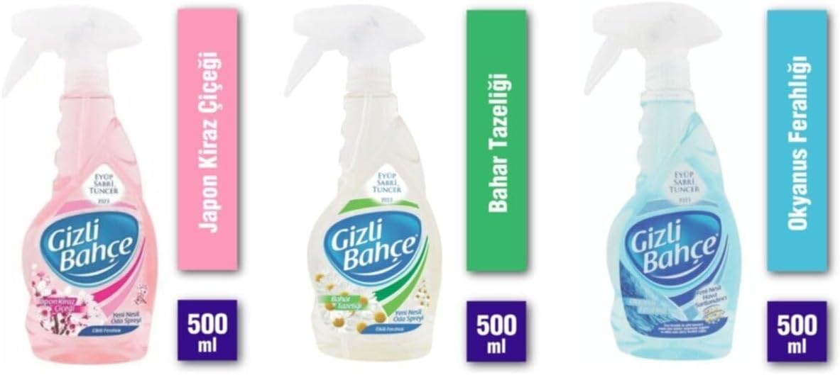 Alternative view of Oda Kokusu 500ml Kiraz Çiçeği+bahar Tazeliği+okyanus Ferahlığı