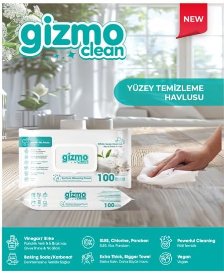 Alternative view of Yüzey Temizlik Havlusu Beyaz Sabun Kokulu 100'lü
