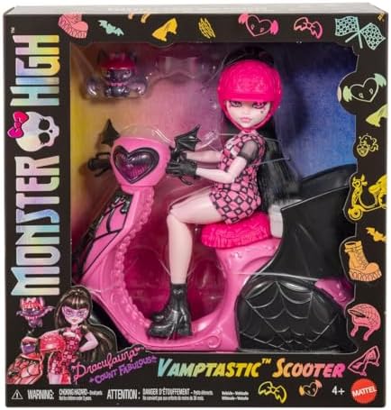 Draculaura ve Canavar Scooter, sessiz