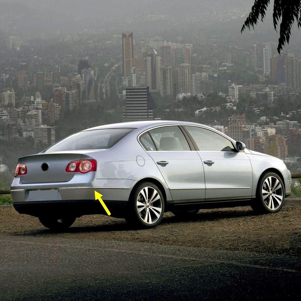 Sağ Arka Tampon Köşe Çıtası Krom 3C5807460A VW Passat B6 Sedan ile uyumlu 2006-11