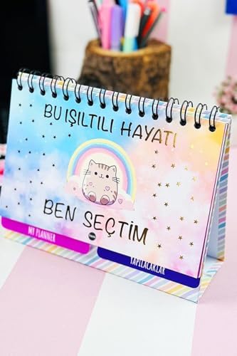 Özel Tasarımlı Yeni Nesil Masa Üstü 2 Sayfa (Bu Işıltılı Hayat)