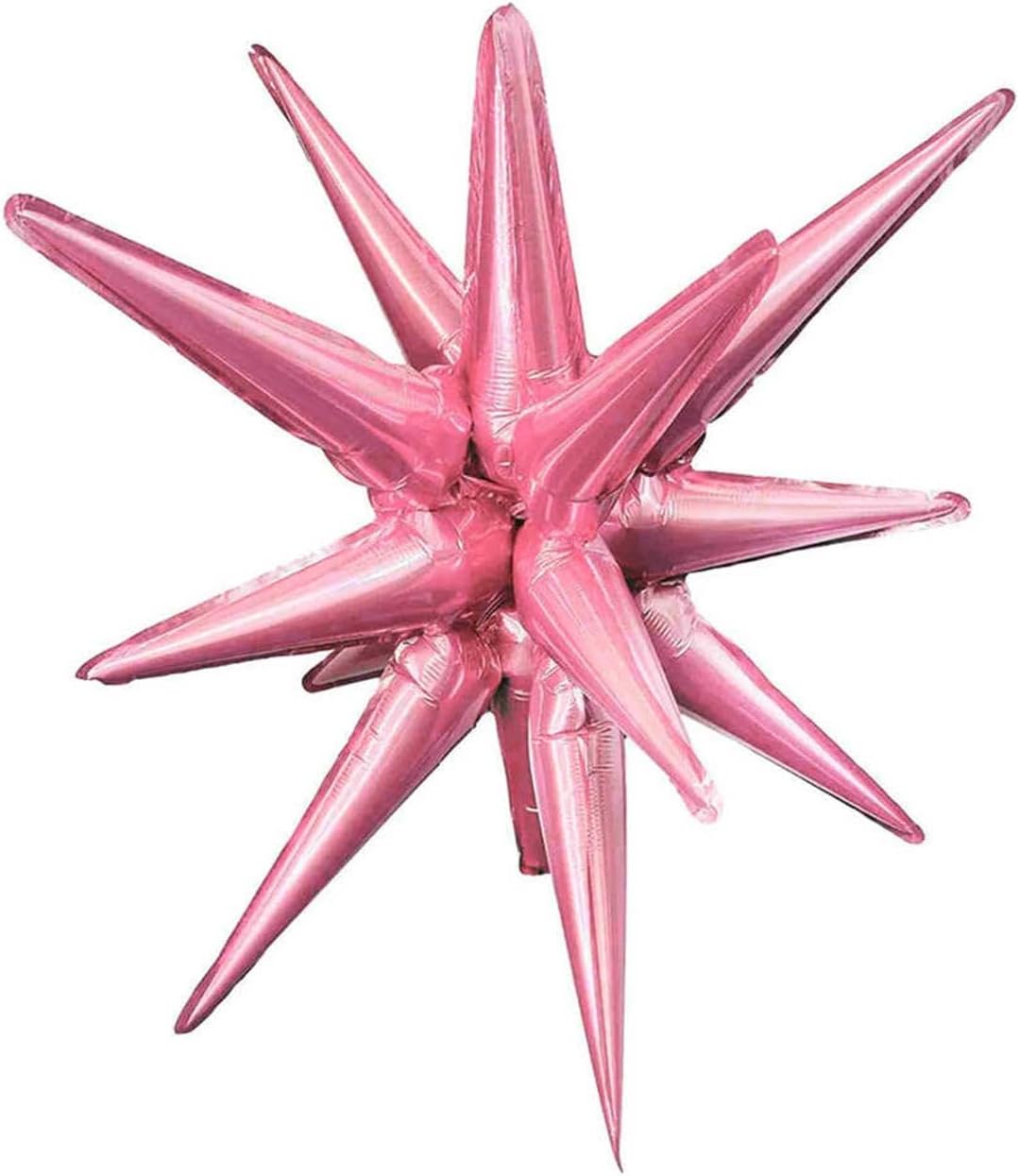 Alternative view of Pembe Kutup Yıldızı Folyo Balon 27 İnç 60 Cm