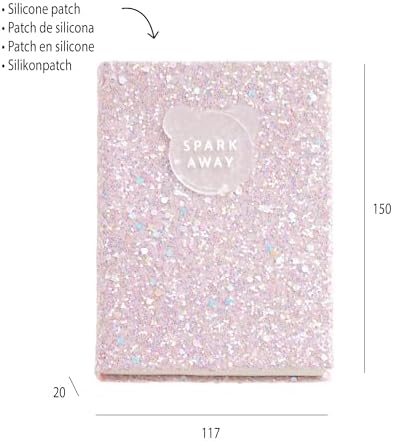MR Defter-B2F Parlak Defter Pembe Noktalı