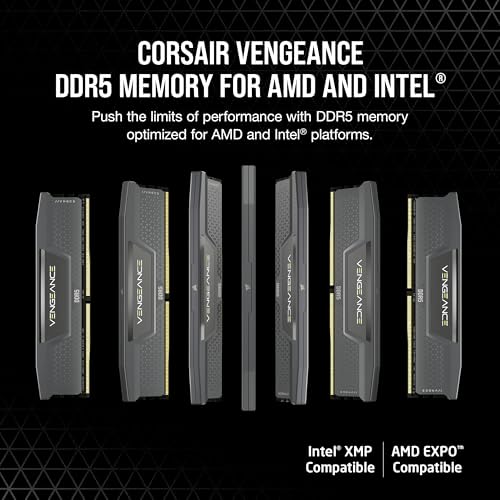 CORSAIR Vengeance LPX 16GB (1X16GB) 6000Mhz DDR5 C36 1,25V Ram (CMK16GX5M1E6000Z36)