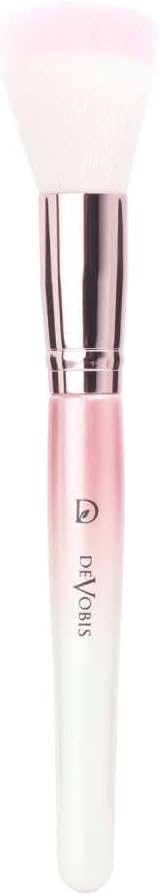 Devobis Round Face Brush - Yuvarlak Başlı Pudra, Fondöten ve Bronzer Fırçası
