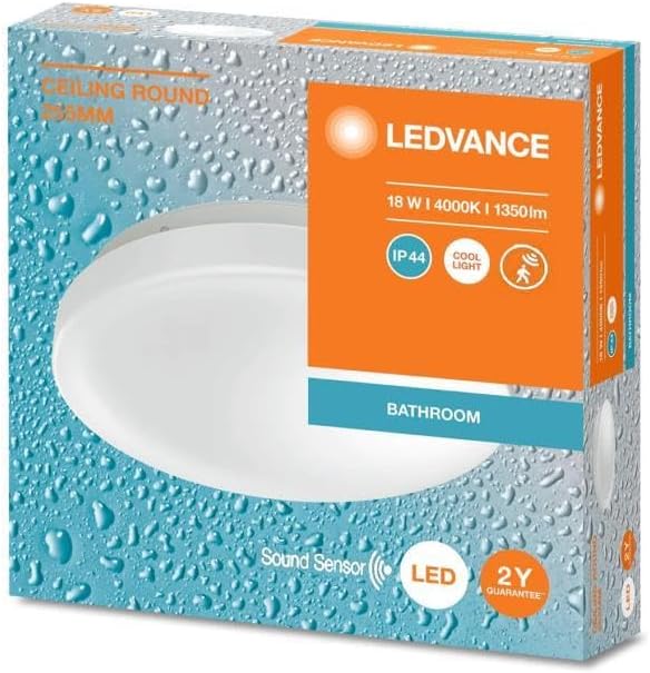 Alternative view of 18W Ses Sensörlü Led Plafonyer 4000K Gün Işığı 25,5 cm Tavan Armatür
