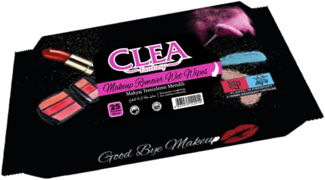 CLEA Fantasy Aquella Fashion Makyaj Temizleme Islak Mendili 25'li