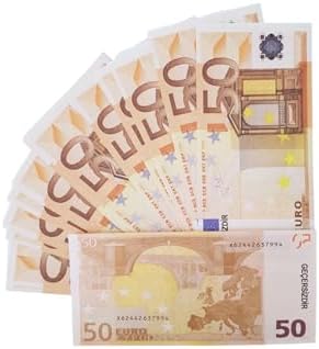 Alternative view of POP KONSOL 300 Adet 50 Euro Sahte Para Geçersiz Düğün Parası Parti Şaka Malzemesi PP191208