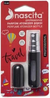 5 ml Parfüm Atomizeri Siyah - 16