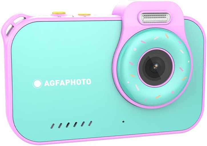 Alternative view of Realikids Cam Waterproof 2 – Çocuk kamerası, su geçirmez, 12 MP, HD video, selfie modu, filtre ve çerçeve, entegre oyunlar, lityum pil – Mavi