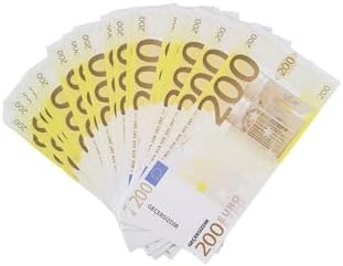 Alternative view of POP KONSOL Düğün Parası Sahte Para 200 Adet Şaka Oyun Parası 200 Euro PP191110