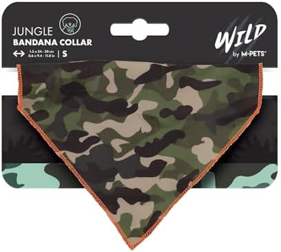 WILD JUNGLE BANDANA COLLAR (S)