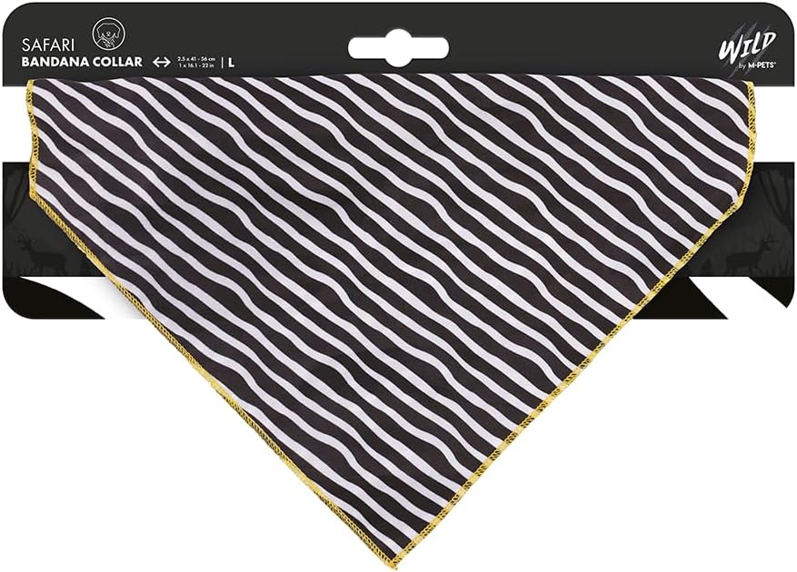 Alternative view of WILD SAFARI BANDANA COLLAR (L)