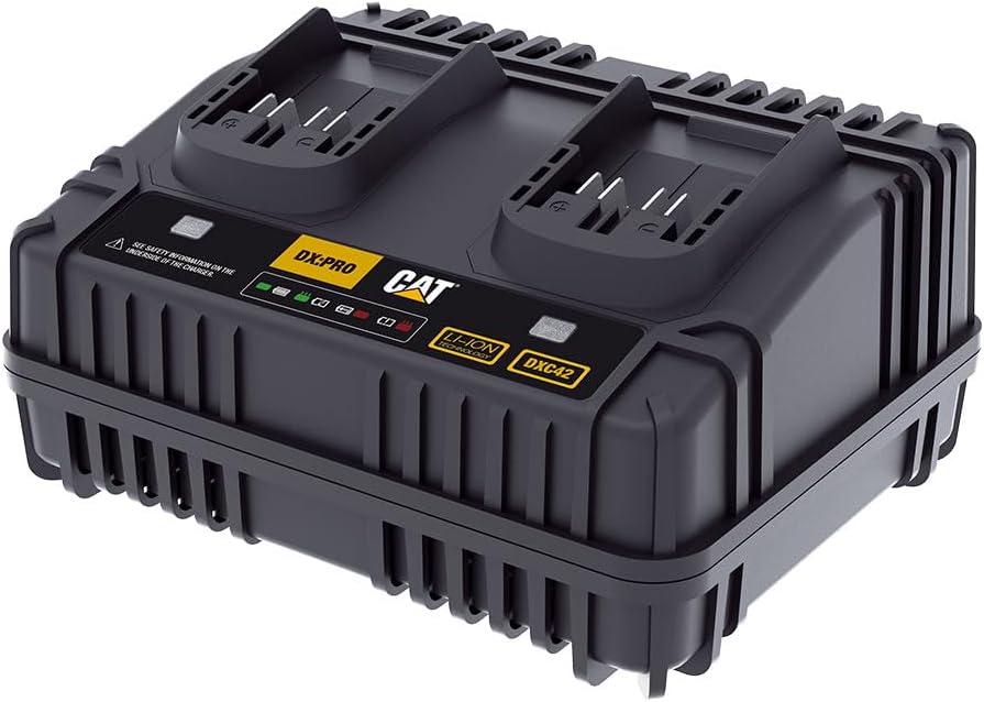 Alternative view of CAT DXC42 18Volt Li-ion ONE FOR ALL Profesyonel İkili Hızlı Akü Şarj Cihazı