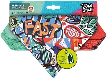 Alternative view of URBAN STYLE FREESTYLE BANDANA COLLAR (M)
