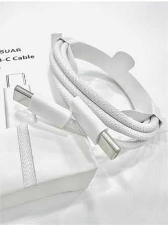 USB-C To USB-C 20w 1 Metre Hızlı Şarj Kopmaz Örgü Kablo 15-15promax-16-16promax-16plus