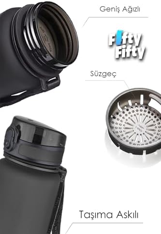 Alternative view of 350 ML Pipetsiz Softtouch Tritan Çocuk Su Matarası -FF350MLUZS KoyuYeşil