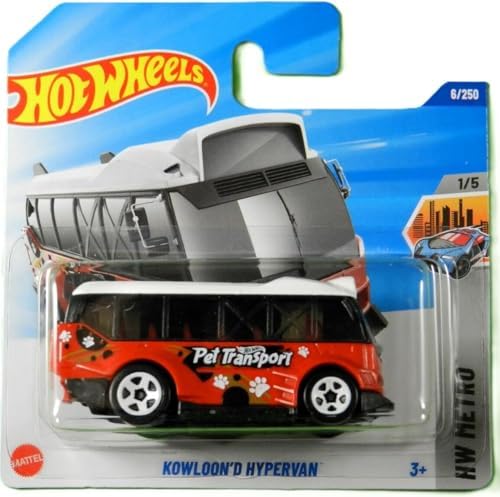 Alternative view of - KOWLOON'D HYPERVAN - HYW64- Short Card- Mattel 2024 – 1:64