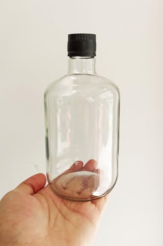 750 ml Şeffaf Tombul Yağ Şişesi Sızdırmaz Akıtıcılı Kapaklı 750 cc Yağdanlıklı Cam Şişe 6 Adet