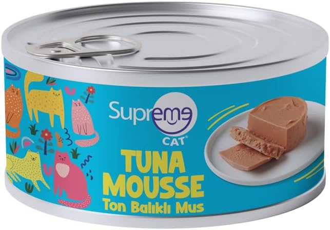 Supreme Cat Ton Balıklı Püre 85gr 24'lü Kedi Islak Mama