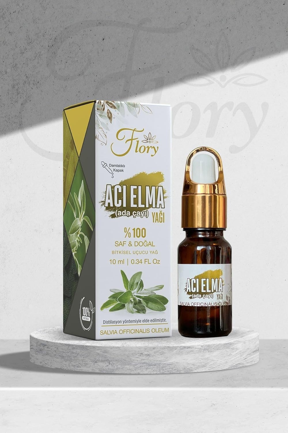 KIRINTI 2000 Flory Acı Elma (ada Çayı) Yağı (saf) 10 Ml